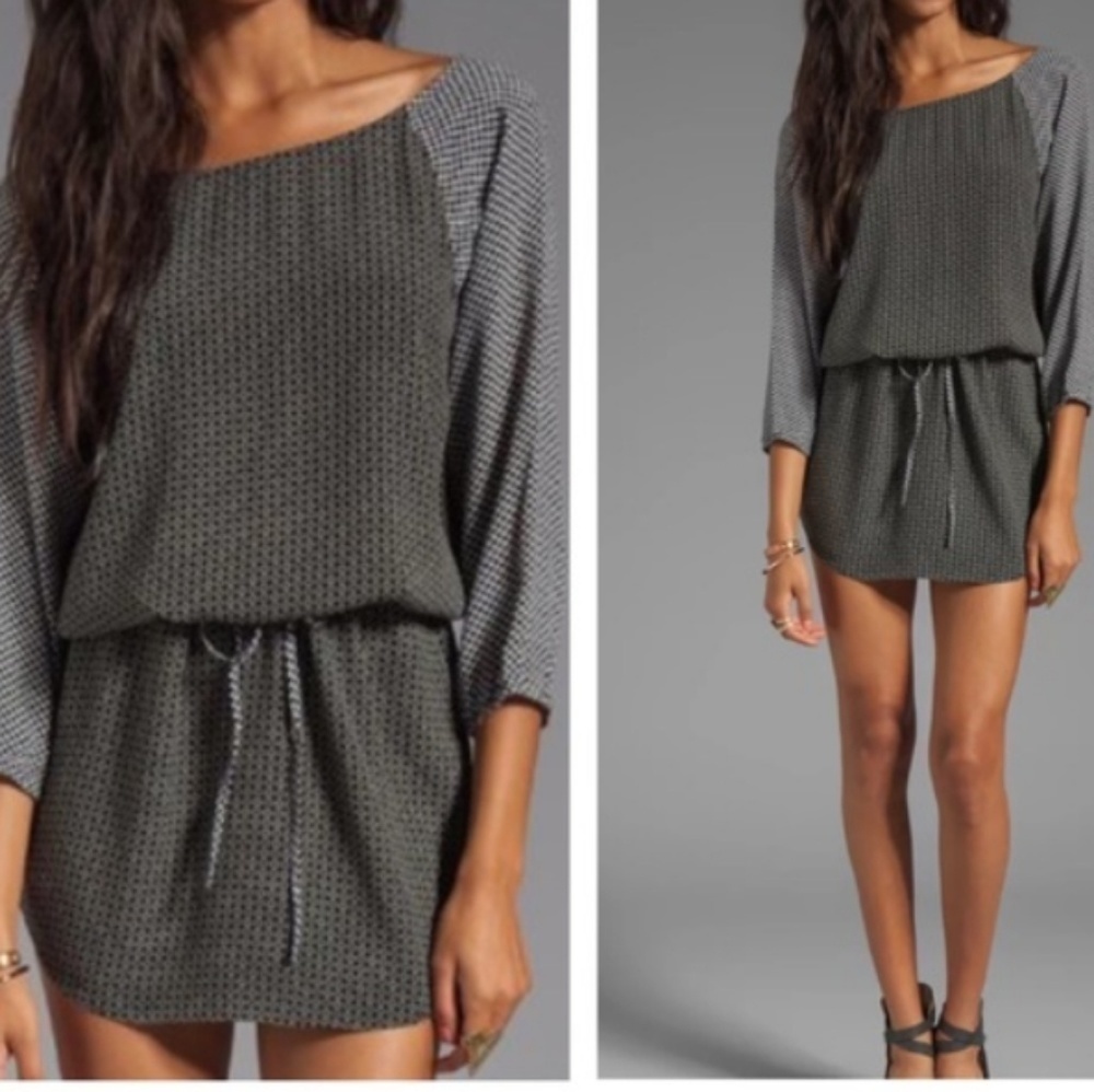 Soft Joie Analee Mixed Geo Dress